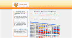 Desktop Screenshot of abiotime.fr